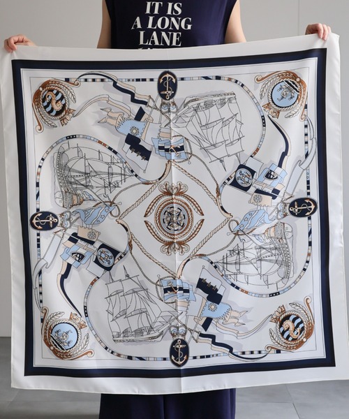 ap retro(アプレトロ)の「マルチウェイ 大判スカーフ(ストール/ショール・レディース・A/C/D/B・FREE)」の7枚目の写真