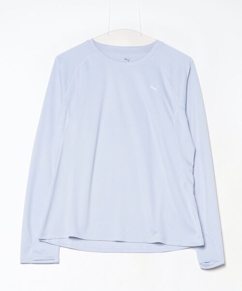 PUMA(プーマ)の「プーマ PUMA RUN VELOCITY ロングスリーブ Tシャツ _(Tシャツ/カットソー・レディース・ブラック/ラベンダー・S/M/L/XL)」の1枚目の写真