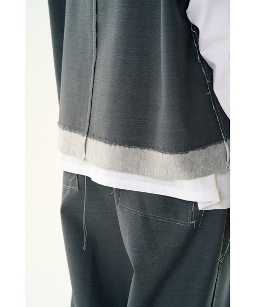 DISCOVERED（ディスカバード）の「SUITS SWEAT VEST（ベスト・メンズ・グレー・SMALL/LARGE）」の15枚目の写真