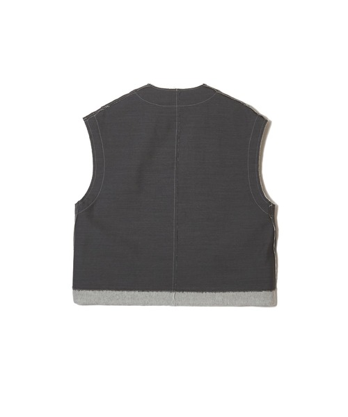 DISCOVERED（ディスカバード）の「SUITS SWEAT VEST（ベスト・メンズ・グレー・SMALL/LARGE）」の17枚目の写真