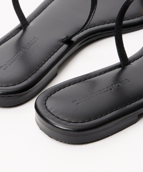 BARNYARDSTORM(バンヤードストーム)の「BARNYARDSTORM / メタルツキレザートング 【『ネルソンさん』YouTubeご紹介アイテム】(サンダル・レディース・ライトイエロー/ブラック・36/37/38)」の12枚目の写真