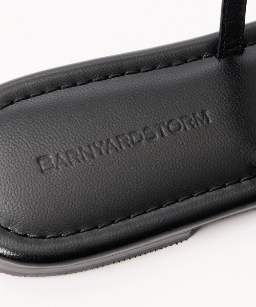 BARNYARDSTORM(バンヤードストーム)の「BARNYARDSTORM / メタルツキレザートング 【『ネルソンさん』YouTubeご紹介アイテム】(サンダル・レディース・ライトイエロー/ブラック・36/37/38)」の13枚目の写真