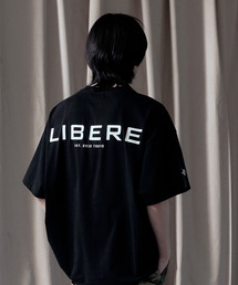 LIBERE（リベーレ）の「LIBERE リベーレ / LIBERE LOGO T-SHIRT ロゴプリントビッグシルエットTシャツ / 251207-251208-251209（Tシャツ/カットソー）」