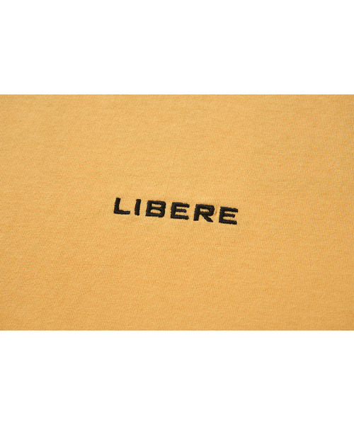 LIBERE（リベーレ）の「LIBERE リベーレ / LIBERE LOGO T-SHIRT ロゴプリントビッグシルエットTシャツ / 251207-251208-251209（Tシャツ/カットソー・メンズ・チャコール/ブラック/ゴールド・LARGE/MEDIUM/SMALL）」の10枚目の写真