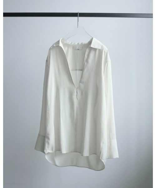 anuke（アンヌーク）の「anuke Skipper Sheer Shirts 62510428
