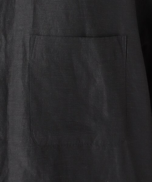 EDIFICE（エディフィス）の「シアー リネン レギュラーカラーシャツ（シャツ/ブラウス・メンズ・ブラック/ホワイト/ピンク/ブルー系その他/チャコールグレー・LARGE/MEDIUM/SMALL）」の20枚目の写真