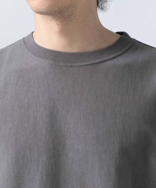 Champion(チャンピオン)の「【Champion(チャンピオン)】別注GARMENT DYE半袖Tシャツ(Tシャツ/カットソー・メンズ・ベビーピンク/クリアブルー/チャコール・MEDIUM/LARGE)」の10枚目の写真
