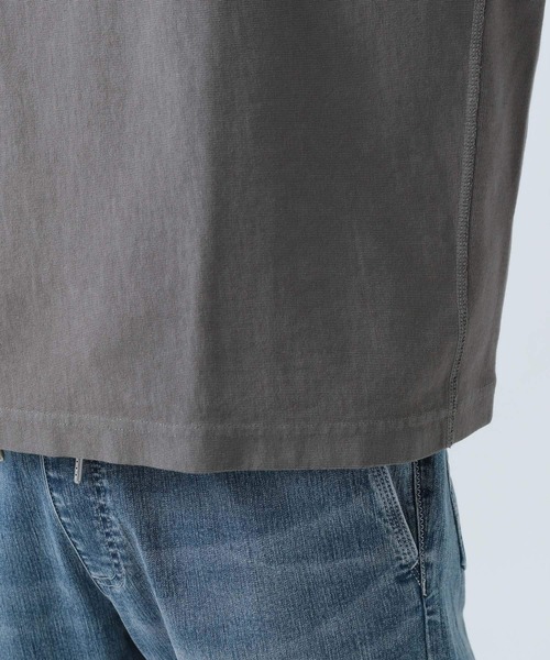 Champion(チャンピオン)の「【Champion(チャンピオン)】別注GARMENT DYE半袖Tシャツ(Tシャツ/カットソー・メンズ・ベビーピンク/クリアブルー/チャコール・MEDIUM/LARGE)」の12枚目の写真
