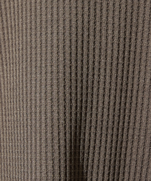 AH ABAHOUSE（エーエイチアバハウス）の「【AH ABAHOUSE】PERFECTEX ハンドステッチ ワッフル 半袖Tシャツ（Tシャツ/カットソー・メンズ・ホワイト/ブラック/グレイッシュベージュ・46/48）」の15枚目の写真