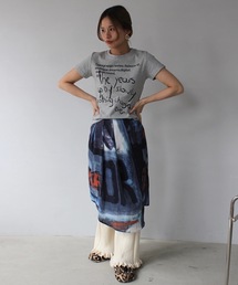 SANSeLF | 【SANSeLF】 アートレイヤードスカート sanw25s078(スカート)