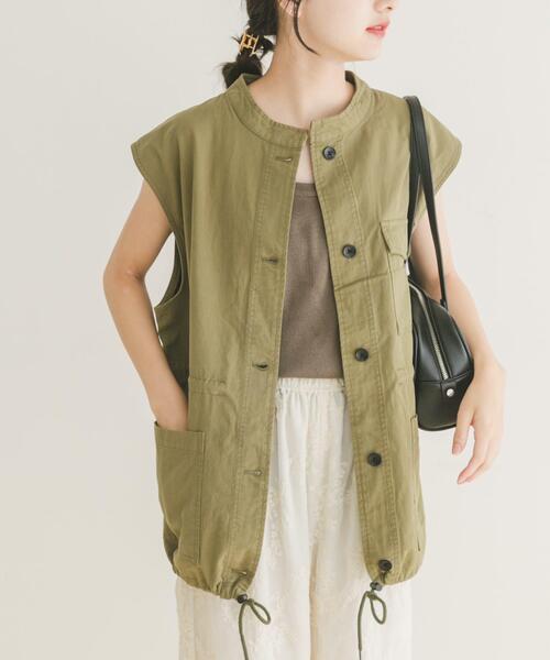 ITEMS URBANRESEARCH（アイテムズ アーバンリサーチ）の「ミリタリージレ（その他アウター・レディース・カーキ/ブラック・FREE）」の21枚目の写真