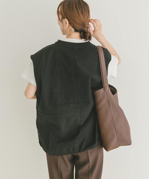 ITEMS URBANRESEARCH（アイテムズ アーバンリサーチ）の「ミリタリージレ（その他アウター・レディース・カーキ/ブラック・FREE）」の13枚目の写真