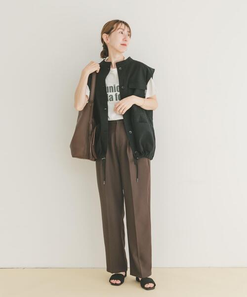 ITEMS URBANRESEARCH（アイテムズ アーバンリサーチ）の「ミリタリージレ（その他アウター・レディース・カーキ/ブラック・FREE）」の14枚目の写真