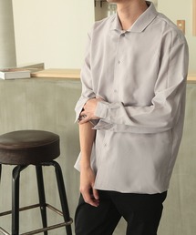 LASOA（ラソア）の「長袖ベーシックカラーシャツ/L00028（シャツ/ブラウス）」