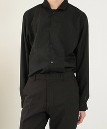 LASOA（ラソア）の「長袖ベーシックカラーシャツ/L00028（シャツ/ブラウス）」