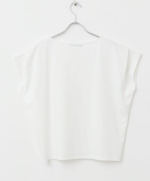 URBAN RESEARCH ROSSO WOMEN（アーバンリサーチ　ロッソ）の「『WEB/一部店舗限定』ドライドルマンプルオーバー（Tシャツ/カットソー・レディース・オフホワイト/ミント/ダークブラウン・FREE）」の13枚目の写真