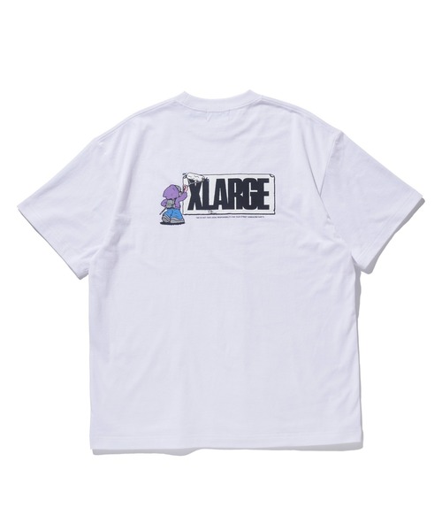 XLARGE（エクストララージ）の「STREET VANDALISM S/S TEE（Tシャツ/カットソー・メンズ・ホワイト/ブラック/イエロー・XL/S/M/L）」の5枚目の写真