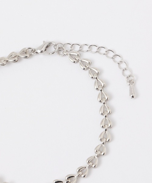 FOREVER 21（フォーエバー トゥエンティーワン）の「ハートチェーンブレスレット（ブレスレット・レディース・ゴールド/シルバー・FREE）」の3枚目の写真