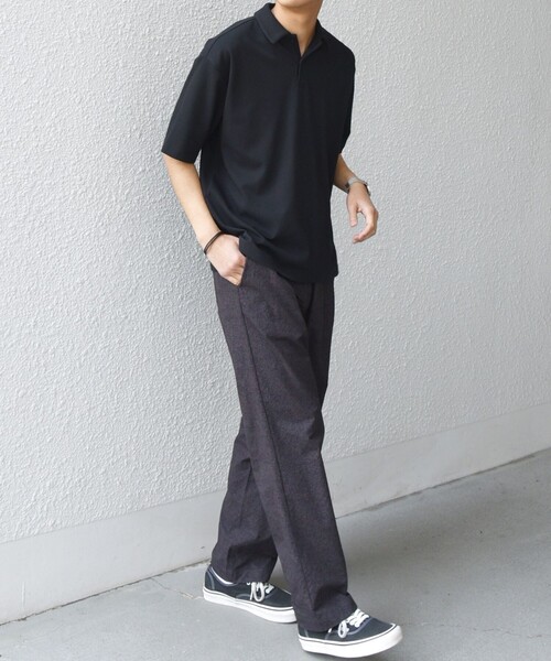 SHIPS any(シップス エニィ)の「【WEB限定】SHIPS any:〈接触冷感〉COOL TOUCH スムース リラックス ポロシャツ◆(ポロシャツ・メンズ・ホワイト/ダークグレー/ベージュ/ブラック・MEDIUM/LARGE/X-LARGE)」の16枚目の写真