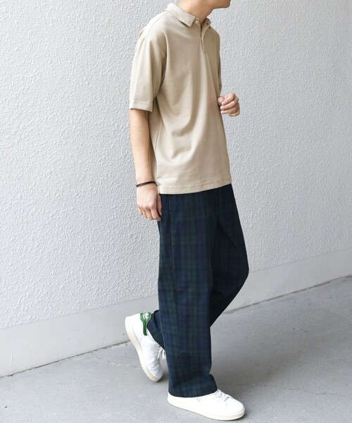 SHIPS any(シップス エニィ)の「【WEB限定】SHIPS any:〈接触冷感〉COOL TOUCH スムース リラックス ポロシャツ◆(ポロシャツ・メンズ・ホワイト/ダークグレー/ベージュ/ブラック・MEDIUM/LARGE/X-LARGE)」の21枚目の写真