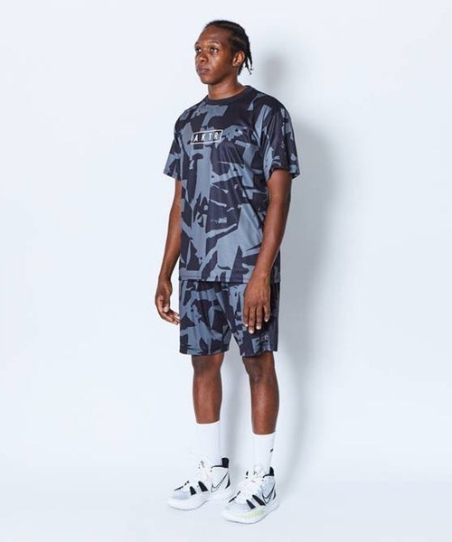 AKTR（アクター）の「AKTR CUT-UP CAMO 8.5-INCH SHORTS（アクター カットアップ カモ 8.5インチ ショーツ）（その他パンツ・メンズ・ブラック系/ブルー系・MEDIUM/LARGE/X-LARGE/XX-LARGE）」の7枚目の写真