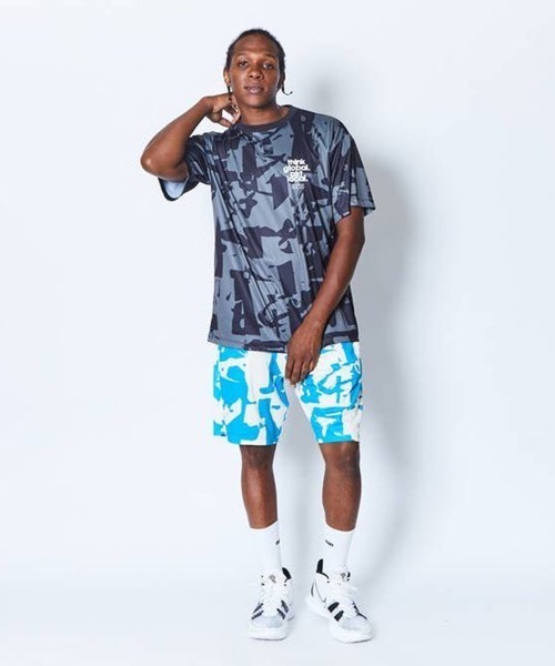 AKTR（アクター）の「AKTR CUT-UP CAMO 8.5-INCH SHORTS（アクター カットアップ カモ 8.5インチ ショーツ）（その他パンツ・メンズ・ブラック系/ブルー系・MEDIUM/LARGE/X-LARGE/XX-LARGE）」の20枚目の写真