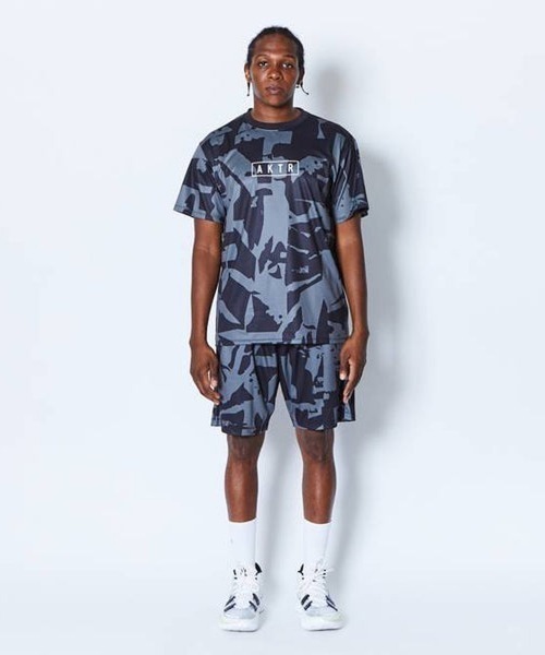 AKTR（アクター）の「AKTR CUT-UP CAMO 8.5-INCH SHORTS（アクター カットアップ カモ 8.5インチ ショーツ）（その他パンツ・メンズ・ブラック系/ブルー系・MEDIUM/LARGE/X-LARGE/XX-LARGE）」の6枚目の写真
