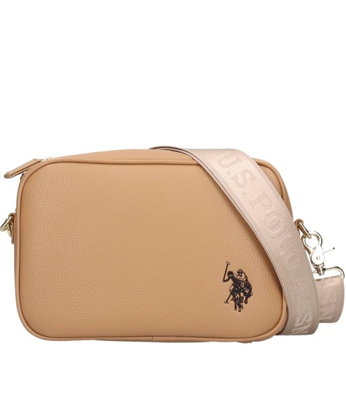 U.S. POLO ASSN.(ユーエスポロアッスン)の「【U.S. POLO ASSN.】 ユーエスポロアッスン シュリンク クロスボディショルダーバッグ USPA-2675(ショルダーバッグ・レディース・グレー系その他/ブラック系その他/ピンク/ブラック/グレー/ネイビー/ピンク系その他/ネイビー系/ブラウン系その他/キャメル・FREE)」の8枚目の写真