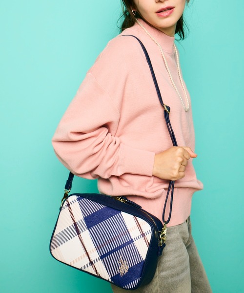 U.S. POLO ASSN.】 ユーエスポロアッスン シュリンク クロス