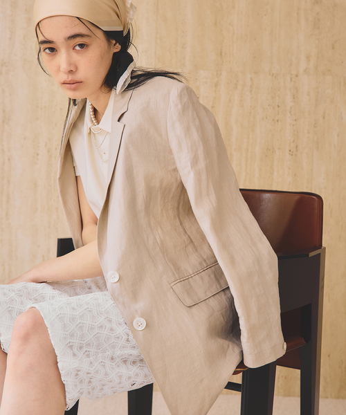 IENA（イエナ）の「LACOSTE/ラコステ 別注 POLO SHIRTS ポロシャツ（ポロシャツ・レディース・オートミール/コバルトブルー/オレンジ系その他・34/36）」の11枚目の写真