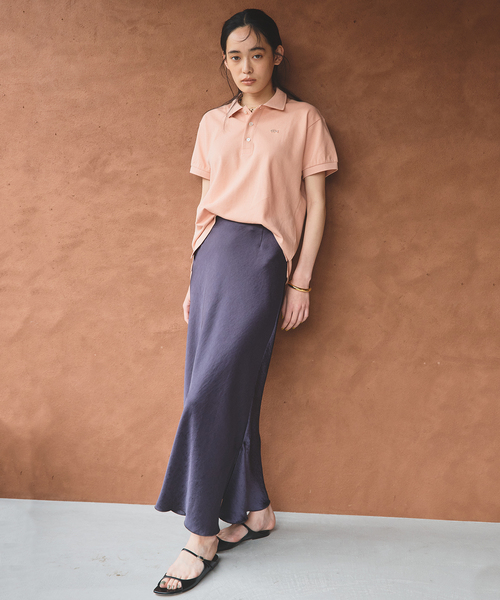 IENA（イエナ）の「LACOSTE/ラコステ 別注 POLO SHIRTS ポロシャツ（ポロシャツ・レディース・オートミール/コバルトブルー/オレンジ系その他・34/36）」の13枚目の写真