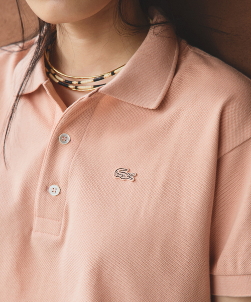 IENA（イエナ）の「LACOSTE/ラコステ 別注 POLO SHIRTS ポロシャツ（ポロシャツ・レディース・オートミール/コバルトブルー/オレンジ系その他・34/36）」の15枚目の写真