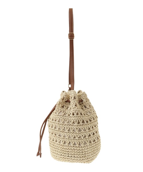 Green　Parks（グリーンパークス）の「OTO.HA.ペーパードロストバック（ショルダーバッグ・レディース・アイボリー/ベージュ・FREE）」の12枚目の写真