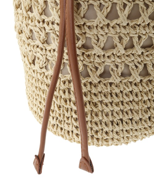 Green　Parks（グリーンパークス）の「OTO.HA.ペーパードロストバック（ショルダーバッグ・レディース・アイボリー/ベージュ・FREE）」の7枚目の写真