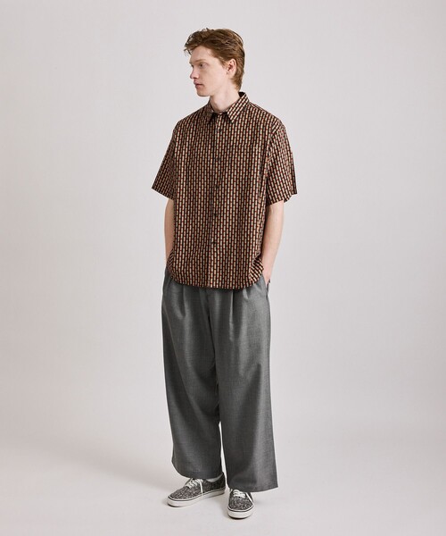 Saturdays NYC(サタデーズ ニューヨークシティ )の「Jordy Two Pleat Pant(スラックス・メンズ・ネイビー/ライトグレー・L/M/S/XL/X-SMALL)」の11枚目の写真