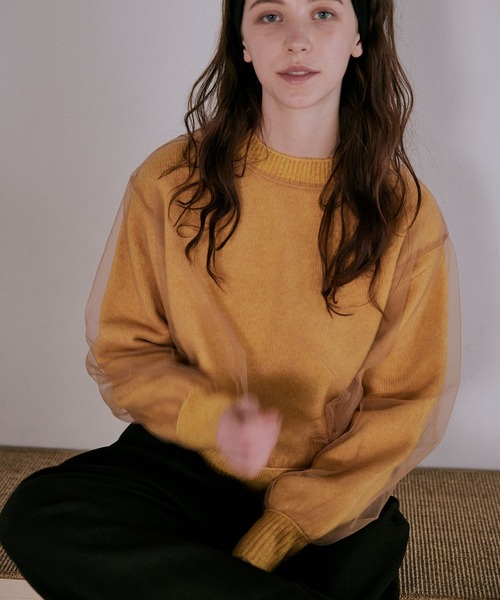 WHYTO.(ホワイト)の「「WHYTO. / ホワイト」タックデザイントラウザー(その他パンツ・レディース・チェック/ネイビー/ブラック・36/38)」の6枚目の写真