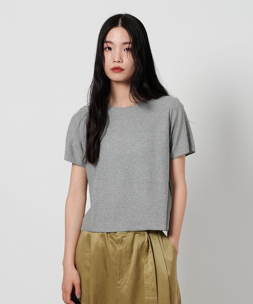 BEAUTY&YOUTH UNITED ARROWS（ビューティーアンドユースユナイテッドアローズ）の「ラメ ショートスリーブ Tシャツ（Tシャツ/カットソー・レディース・ベージュ/モカ/グレー系・FREE）」の19枚目の写真