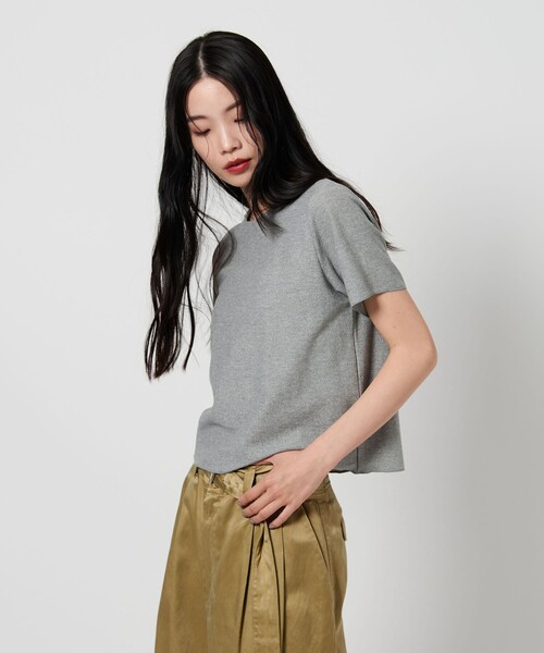 BEAUTY&YOUTH UNITED ARROWS（ビューティーアンドユースユナイテッドアローズ）の「ラメ ショートスリーブ Tシャツ（Tシャツ/カットソー・レディース・ベージュ/モカ/グレー系・FREE）」の17枚目の写真