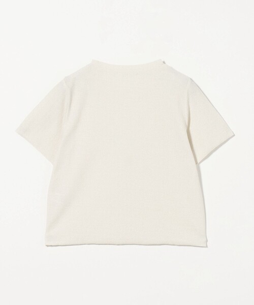 【BEAUTY&YOUTH】ラメショートスリーブTシャツ(ホワイト) BEAUTY＆YOUTH UNITED ARROWS tシャツ ラメ ショートスリーブ T