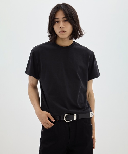 alvana（アルヴァナ）の「別注 JUST FIT TEE（Tシャツ/カットソー・メンズ・ブラック/ホワイト/ブラック系その他2・1/2/3）」の3枚目の写真