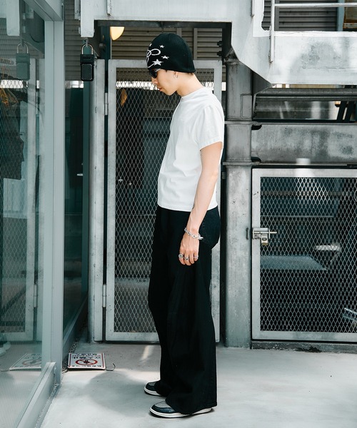 alvana（アルヴァナ）の「別注 JUST FIT TEE（Tシャツ/カットソー・メンズ・ブラック/ホワイト/ブラック系その他2・1/2/3）」の19枚目の写真