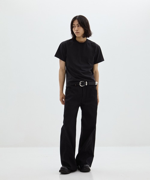 alvana（アルヴァナ）の「別注 JUST FIT TEE（Tシャツ/カットソー・メンズ・ブラック/ホワイト/ブラック系その他2・1/2/3）」の17枚目の写真