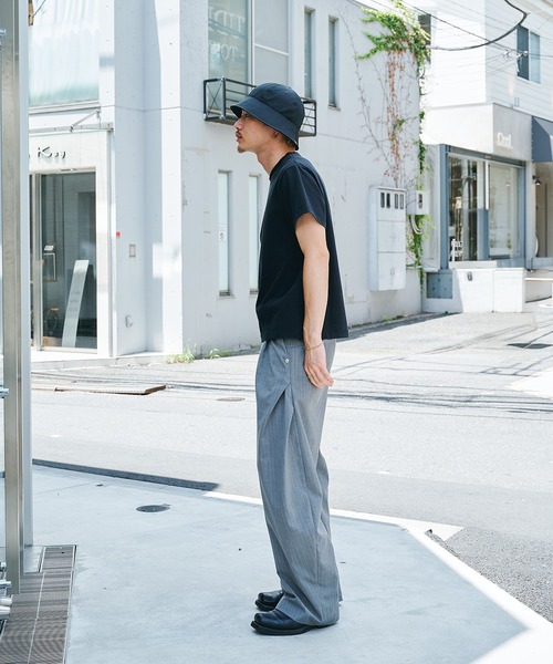 alvana（アルヴァナ）の「別注 JUST FIT TEE（Tシャツ/カットソー・メンズ・ブラック/ホワイト/ブラック系その他2・1/2/3）」の13枚目の写真