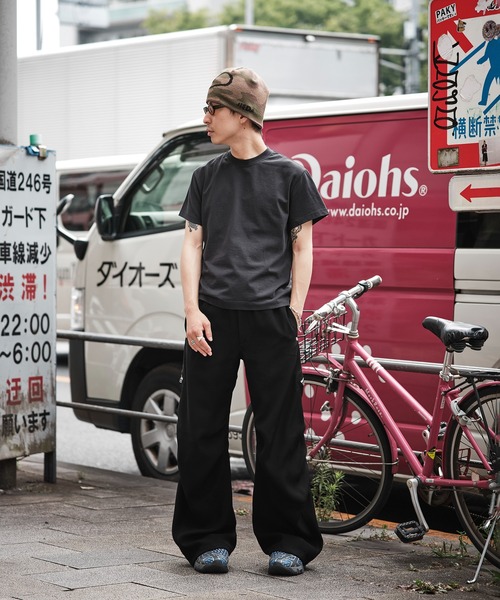 alvana（アルヴァナ）の「別注 JUST FIT TEE（Tシャツ/カットソー・メンズ・ブラック/ホワイト/ブラック系その他2・1/2/3）」の11枚目の写真