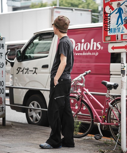 alvana（アルヴァナ）の「別注 JUST FIT TEE（Tシャツ/カットソー・メンズ・ブラック/ホワイト/ブラック系その他2・1/2/3）」の10枚目の写真