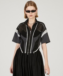 PRANK PROJECT | 【2025Summer Pre-Order】ハーフスリーブメッシュトラックブルゾン / Half Sleeve Mesh Track Jacket(その他トップス)