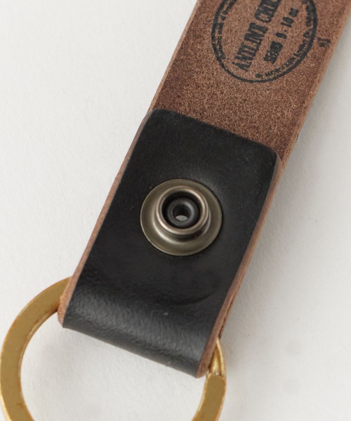 MR.OLIVE(ミスターオリーブ)の「MR.OLIVE/ミスターオリーブ HORWEEN CHROMEXCEL LEATHER/KEY RING キーリング(キーケース/キーアクセサリー・メンズ・ブラック・FREE)」の5枚目の写真