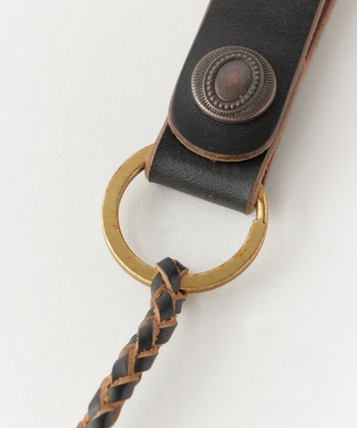 MR.OLIVE(ミスターオリーブ)の「MR.OLIVE/ミスターオリーブ HORWEEN CHROMEXCEL LEATHER/KEY RING キーリング(キーケース/キーアクセサリー・メンズ・ブラック・FREE)」の12枚目の写真
