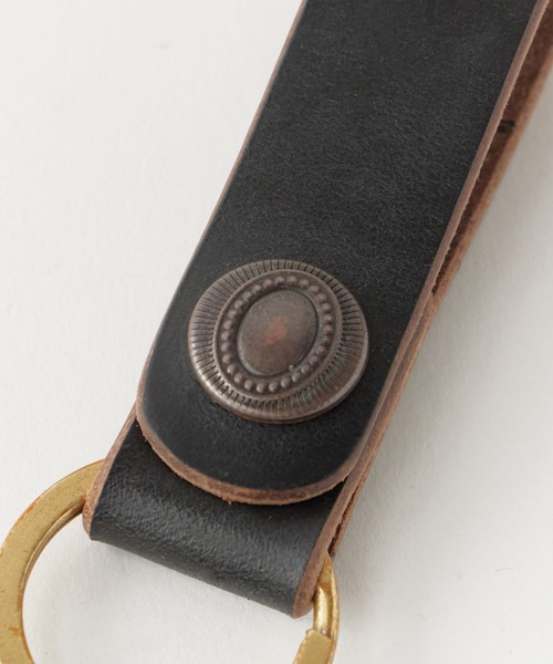 MR.OLIVE(ミスターオリーブ)の「MR.OLIVE/ミスターオリーブ HORWEEN CHROMEXCEL LEATHER/KEY RING キーリング(キーケース/キーアクセサリー・メンズ・ブラック・FREE)」の11枚目の写真