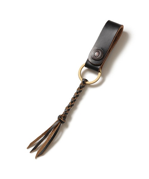 MR.OLIVE(ミスターオリーブ)の「MR.OLIVE/ミスターオリーブ HORWEEN CHROMEXCEL LEATHER/KEY RING キーリング(キーケース/キーアクセサリー・メンズ・ブラック・FREE)」の8枚目の写真